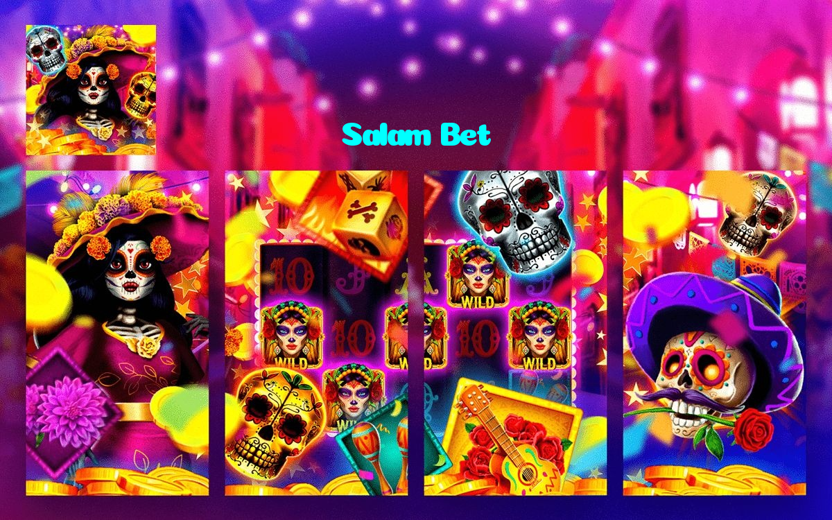 Salam Bet casino presented on mobile device in Pakistan with slots and live games